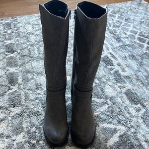Grey boots - worn a hand full of times